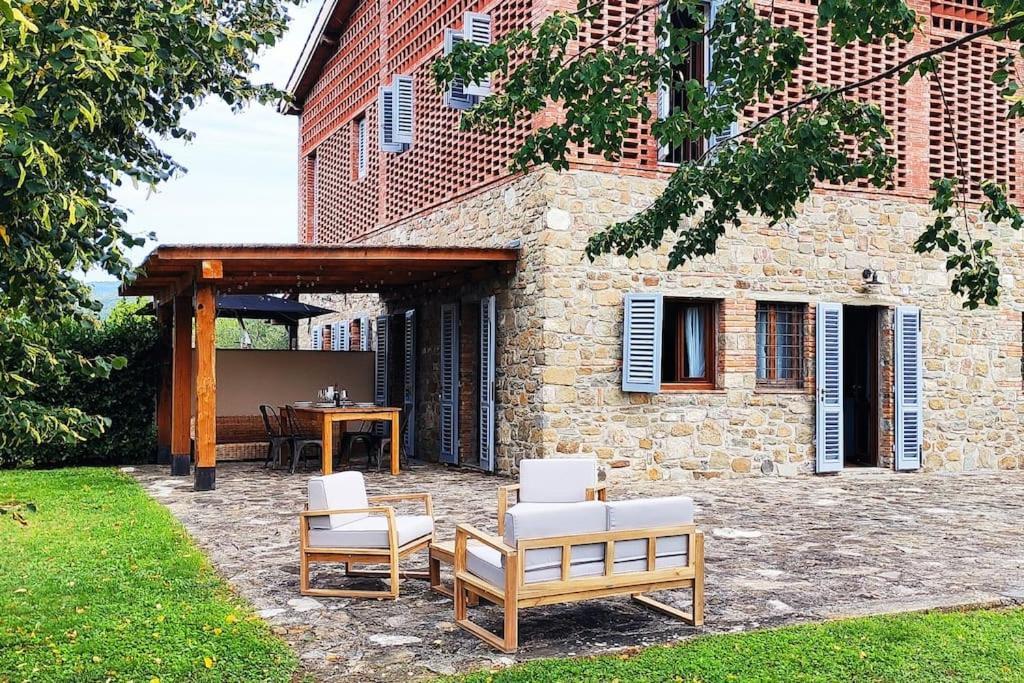 Fienile Panoramico Nel Chianti Villa เกรเว อิน เคียนตี ภายนอก รูปภาพ